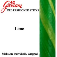 Gilliam Stick Candy Old Fashioned Lime 80 Sticks