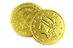 Large Chocolate Gold Coins