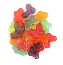 Mini Gummy Butterflies Assorted 