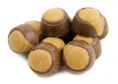 Mini Milk Chocolate Peanut Butter Buckeyes 