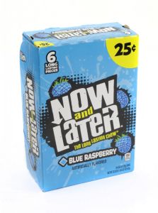 Now and Later Blue Raspberry 24 Pack
