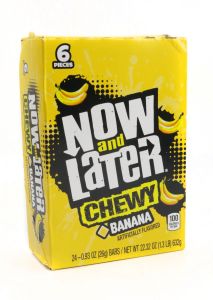 Now and Later Chewy Banana 24 Pack
