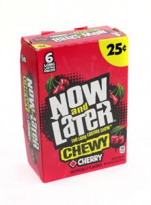 Now and Later Chewy Cherry 24 Pack