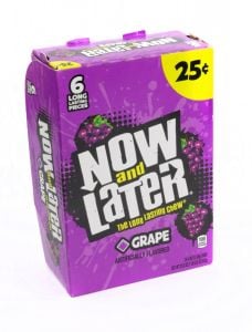 Now and Later Grape 24 Pack