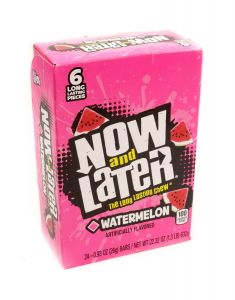 Now and Later Watermelon 24 Pack