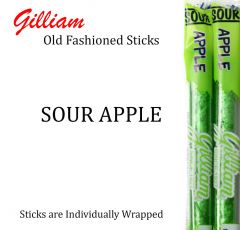 Old Fashioned Hard Candy Sticks - Sour Apple 80 Piece