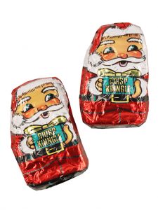 Mini Chocolate Santas - Krisp Kringles