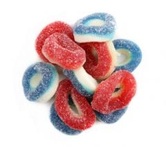 Patriotic Gummy Rings Kervan