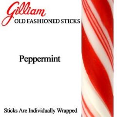 Gilliam Stick Candy Old Fashioned Peppermint 80 Sticks