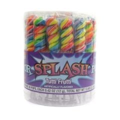 Rainbow Twist Lollipops 30 Piece