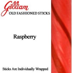 Gilliam Stick Candy Old Fashioned Raspberry 80 Sticks
