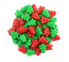 Red and Green Mini Christmas Tree Candy