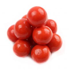 Red Gumballs .5 Inch - Cherry