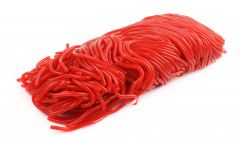 Red Shoestring Licorice Laces 2 Pounds Kervan