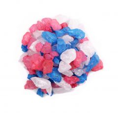 Red, White and Blue Rock Candy Crystals 