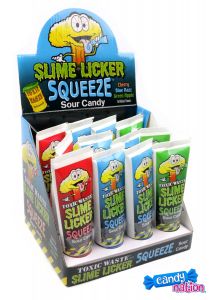 Slime Licker Squeeze Candy 12 Piece