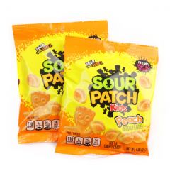Sour Patch Kids Peaches 4.96oz Bags 6 Pack
