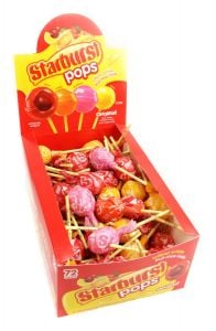 Starburst Lollipops 72 Piece
