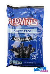 Sugar Free Black Licorice Twists 6 pack
