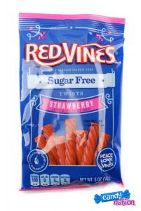 Sugar Free Red Licorice Twists 6 pack