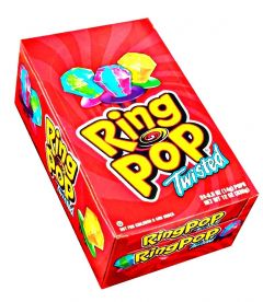 Ring Pops Twisted 24 Piece 