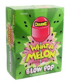 What A Melon Blow Pops 48 Piece 
