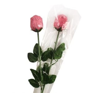 Pink Chocolate Roses 10 Piece