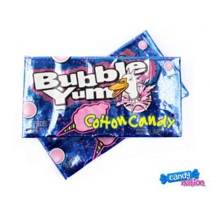 Bubble Yum Cotton Candy Big Pack 12 Pack 12 Count