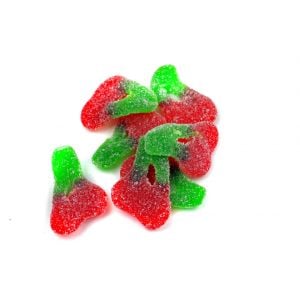 Gummy Sour Twin Cherries