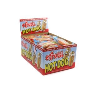Gummy Hot Dogs 60 Piece 8 Packs