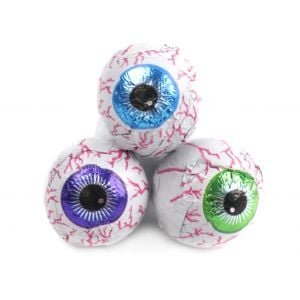 Halloween Googly Eyes Chocolatey Crisp Balls