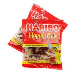 Haribo Happy Cola Bottles 12 Pack 5 oz Bags