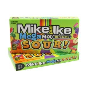Mike and Ike Mega Mix SOUR Theater Box 5oz 12 Pack