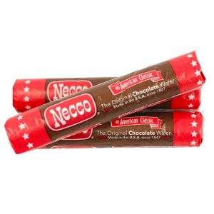 NECCO Wafers Roll Chocolate 2oz 12 Packs 24 Count