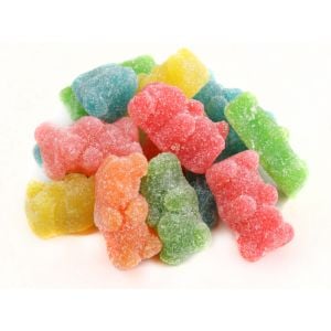 Neon Sour Gummy Bears 5lb 6 Count