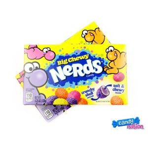 Nerds Big Chewy Candy Theater Box 4.25 OZ 12 Pack
