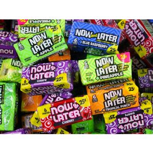 now and later candy flavores
