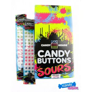 Sour Candy Button Box 24 Piece
