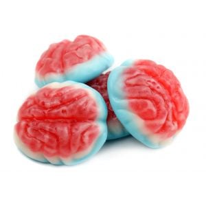 Strawberry Filled Gummy Brains