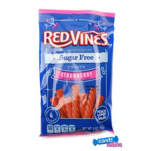 Sugar Free Red Licorice Twists 6 pack
